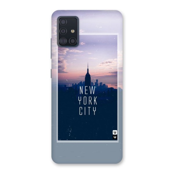 Sleepless City Back Case for Galaxy A51