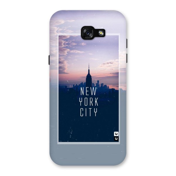 Sleepless City Back Case for Galaxy A7 (2017)