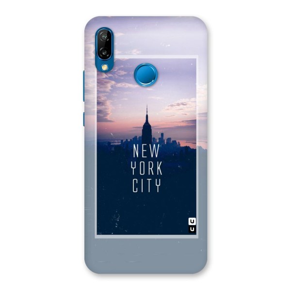 Sleepless City Back Case for Huawei P20 Lite