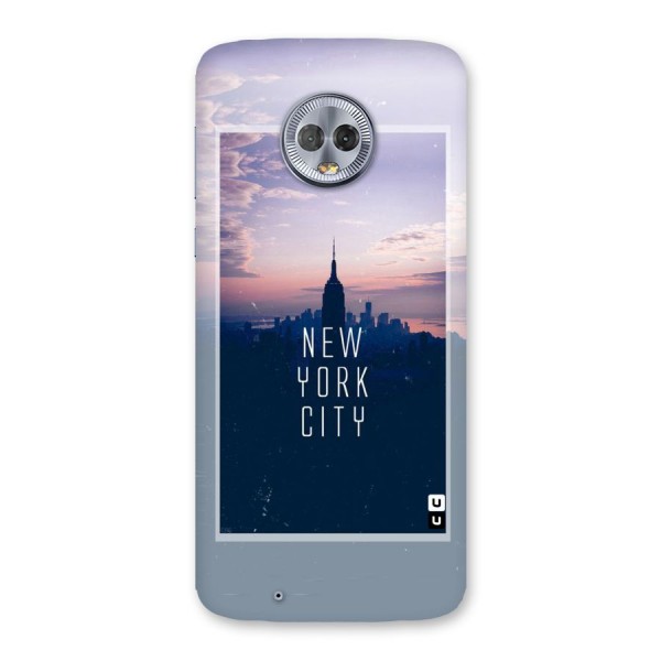 Sleepless City Back Case for Moto G6