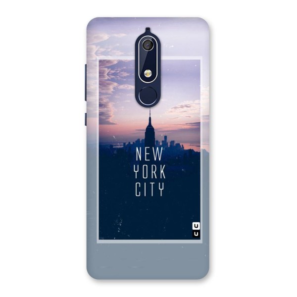 Sleepless City Back Case for Nokia 5.1