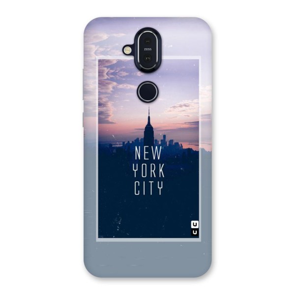 Sleepless City Back Case for Nokia 8.1