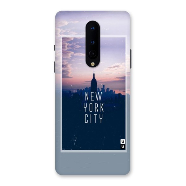 Sleepless City Back Case for OnePlus 8