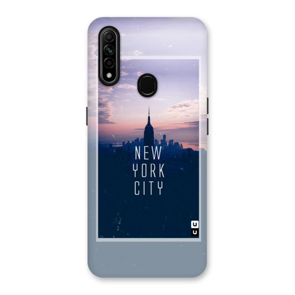 Sleepless City Back Case for Oppo A31