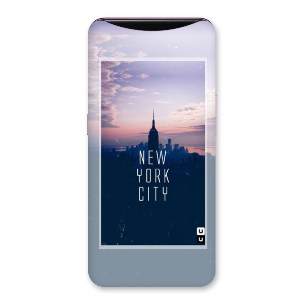 Sleepless City Back Case for Oppo Find X