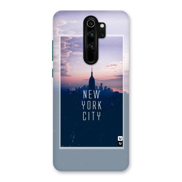 Sleepless City Back Case for Redmi Note 8 Pro