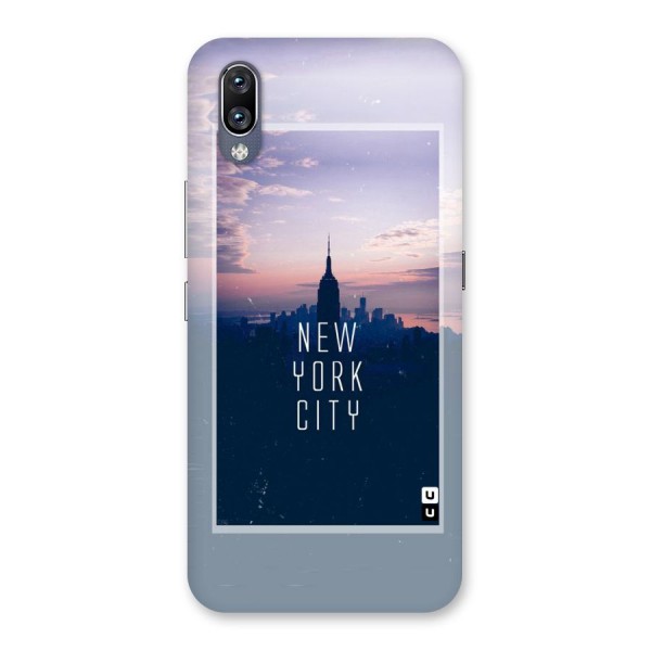 Sleepless City Back Case for Vivo NEX