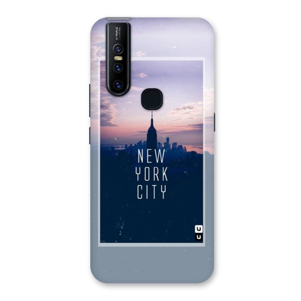 Sleepless City Back Case for Vivo V15