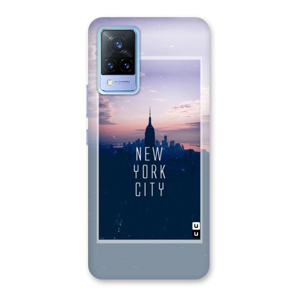 Sleepless City Back Case for Vivo V21 5G