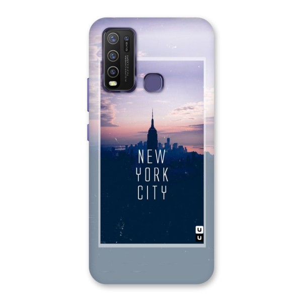 Sleepless City Back Case for Vivo Y30