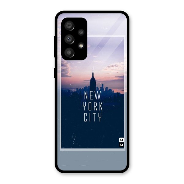 Sleepless City Glass Back Case for Galaxy A32