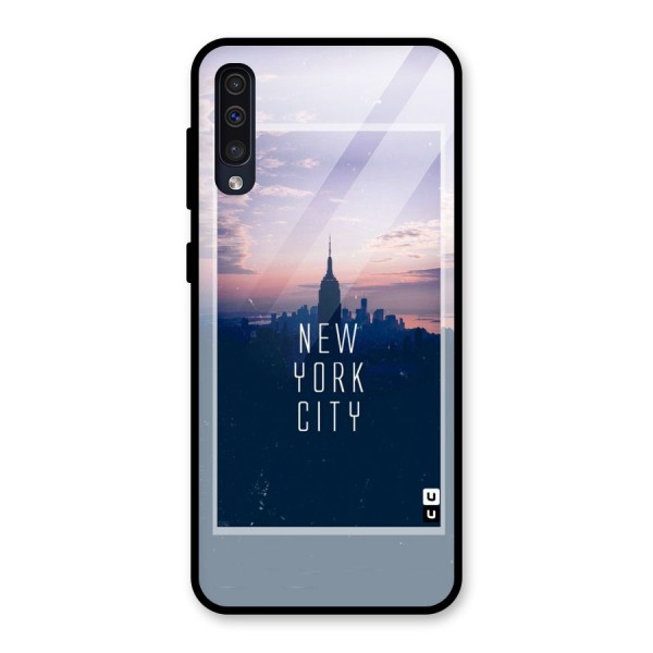 Sleepless City Glass Back Case for Galaxy A50s