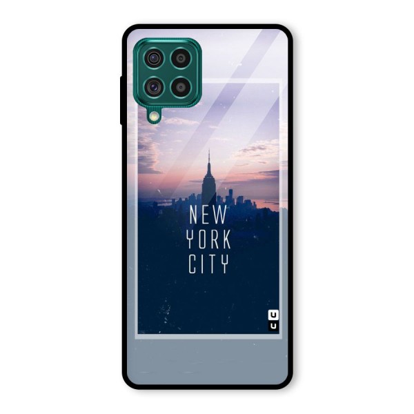 Sleepless City Glass Back Case for Galaxy F62