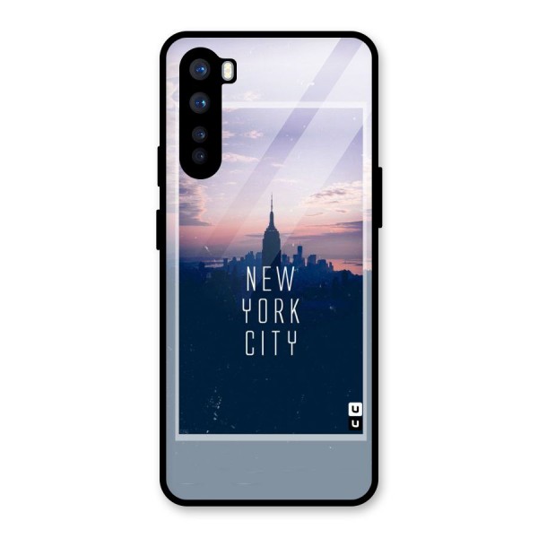 Sleepless City Glass Back Case for OnePlus Nord