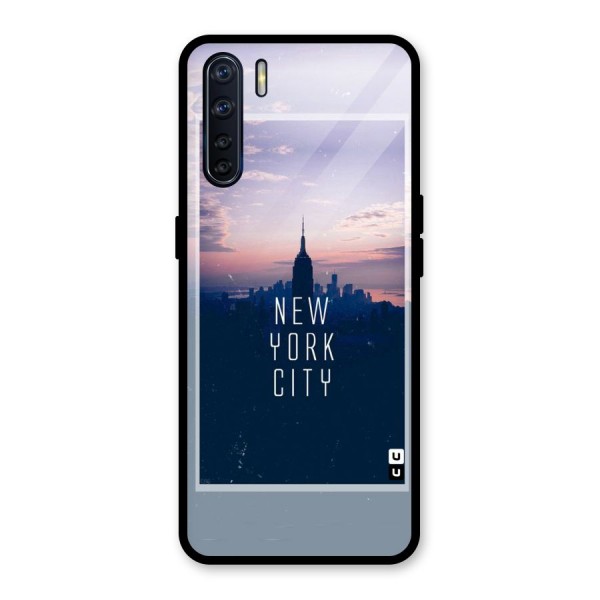 Sleepless City Glass Back Case for Oppo F15