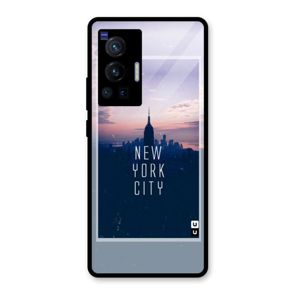 Sleepless City Glass Back Case for Vivo X70 Pro