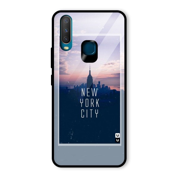 Sleepless City Glass Back Case for Vivo Y15