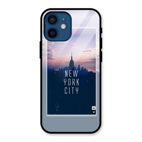 Sleepless City Glass Back Case for iPhone 12 Mini