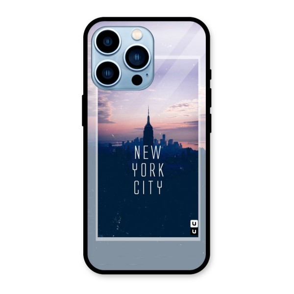 Sleepless City Glass Back Case for iPhone 13 Pro