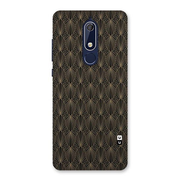 Small Hills Lines Back Case for Nokia 5.1