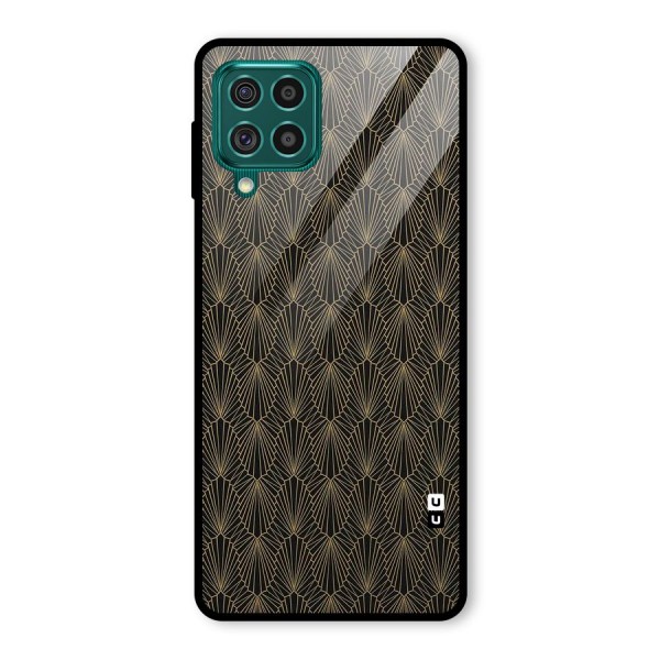 Small Hills Lines Glass Back Case for Galaxy F62