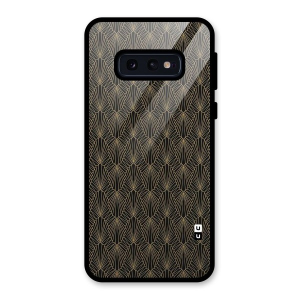 Small Hills Lines Glass Back Case for Galaxy S10e