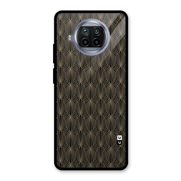 Small Hills Lines Glass Back Case for Mi 10i