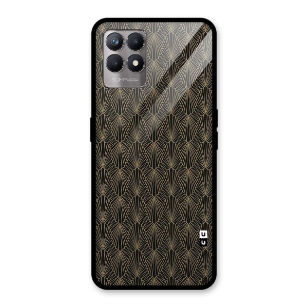 Small Hills Lines Glass Back Case for Realme 8i