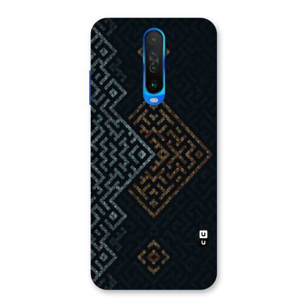 Smart Maze Back Case for Poco X2