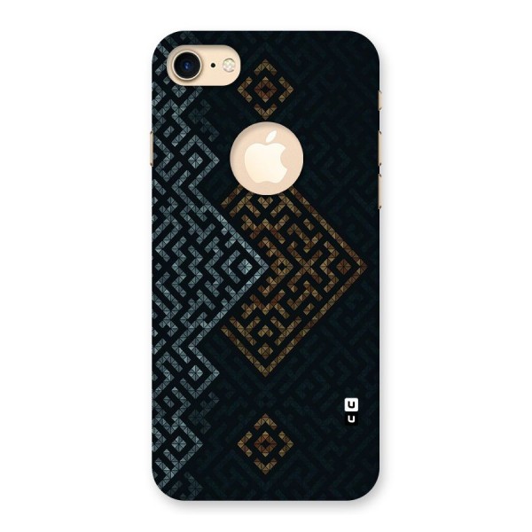 Smart Maze Back Case for iPhone 8 Logo Cut