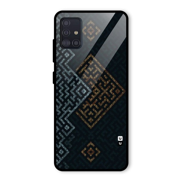 Smart Maze Glass Back Case for Galaxy A51