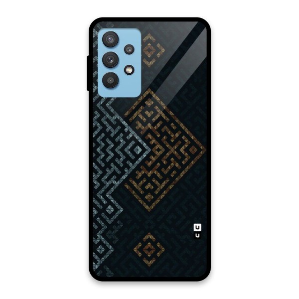 Smart Maze Glass Back Case for Galaxy M32 5G