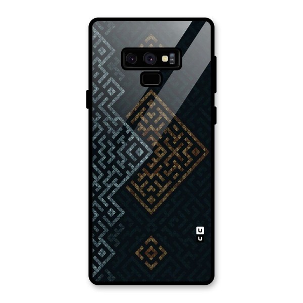 Smart Maze Glass Back Case for Galaxy Note 9