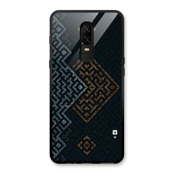 Smart Maze Glass Back Case for OnePlus 6