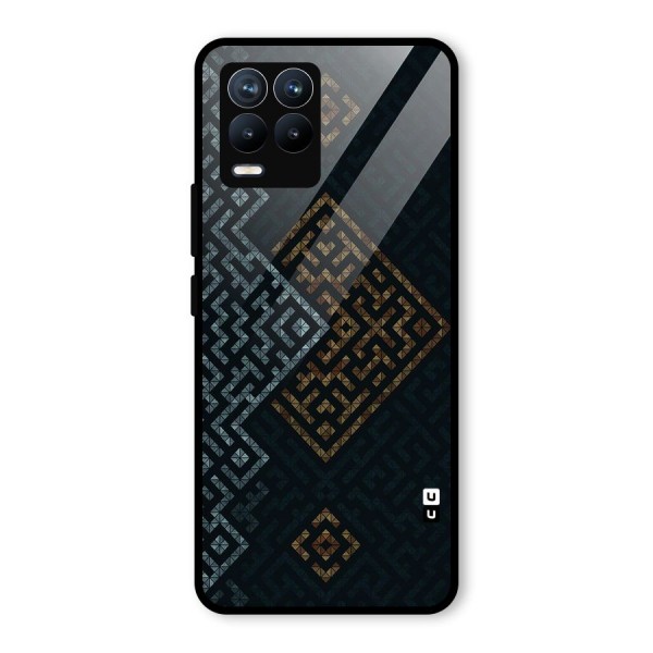 Smart Maze Glass Back Case for Realme 8 Pro