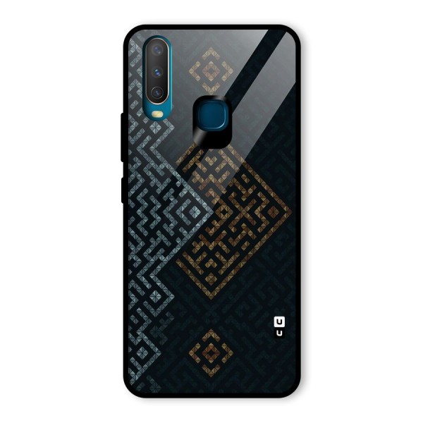 Smart Maze Glass Back Case for Vivo Y12