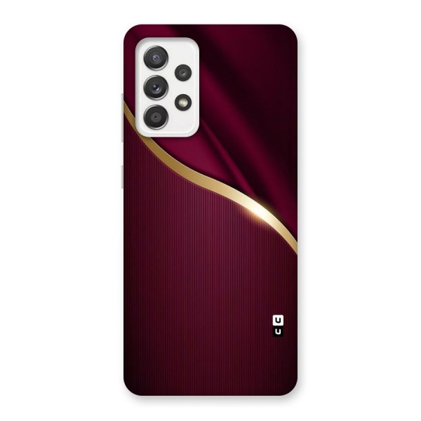 Smooth Maroon Back Case for Galaxy A52