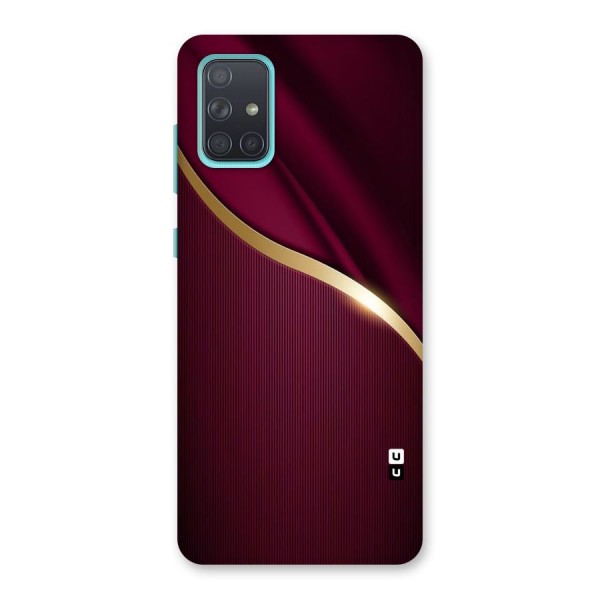 Smooth Maroon Back Case for Galaxy A71