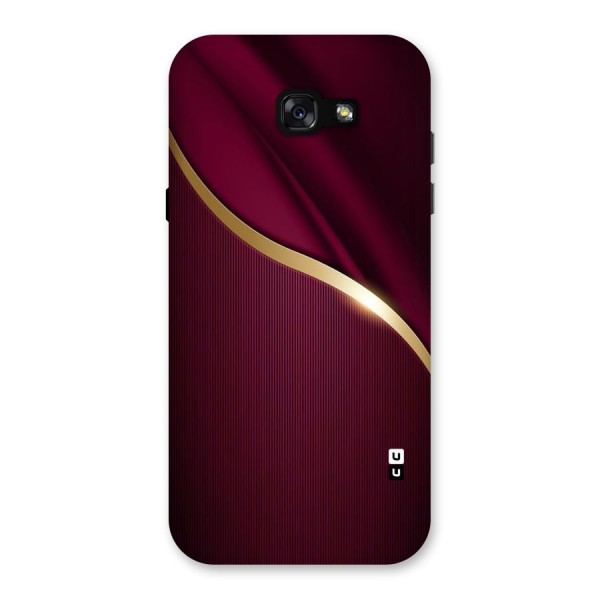 Smooth Maroon Back Case for Galaxy A7 (2017)