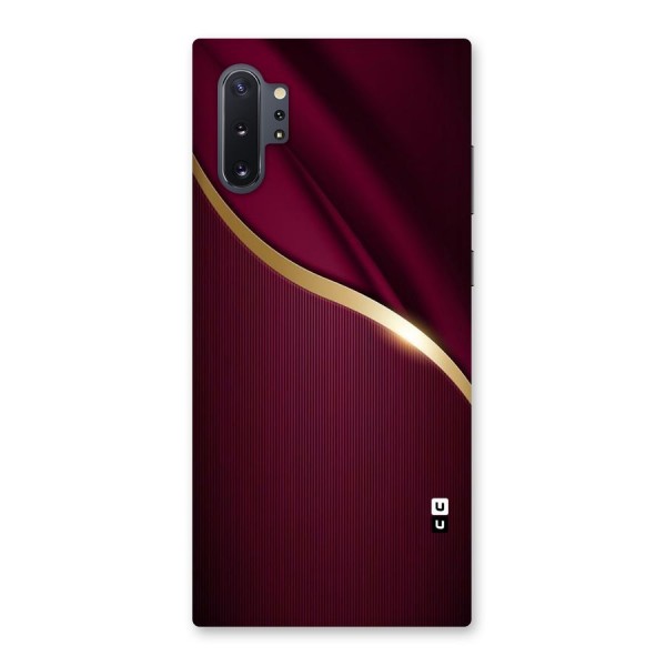 Smooth Maroon Back Case for Galaxy Note 10 Plus