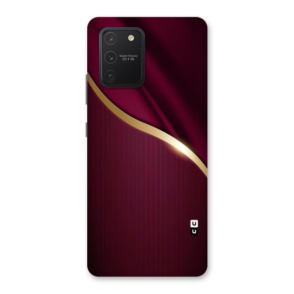 Smooth Maroon Back Case for Galaxy S10 Lite