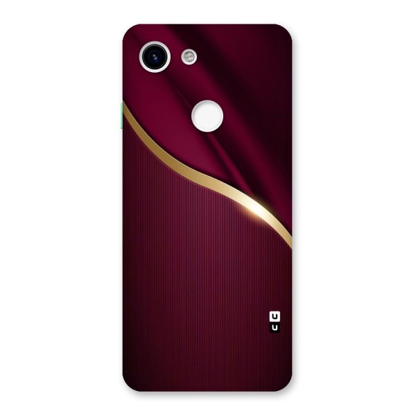 Smooth Maroon Back Case for Google Pixel 3