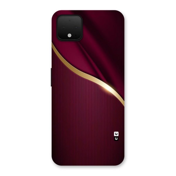 Smooth Maroon Back Case for Google Pixel 4 XL