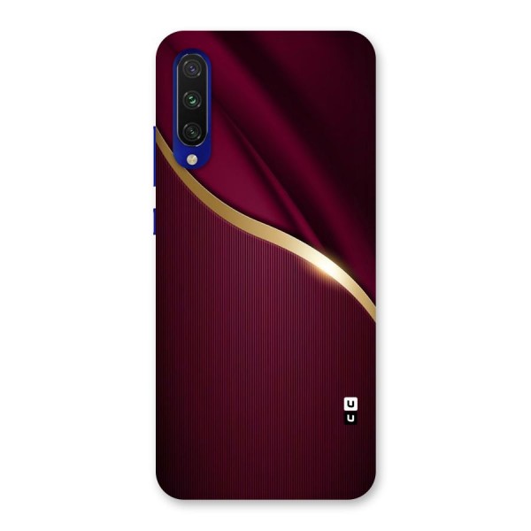 Smooth Maroon Back Case for Mi A3