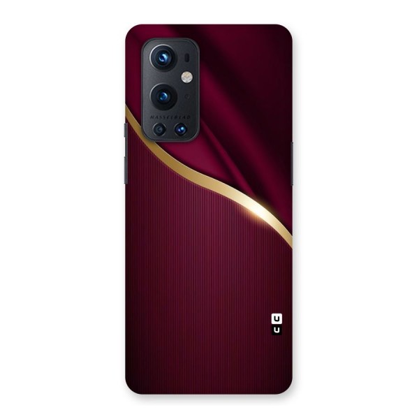 Smooth Maroon Back Case for OnePlus 9 Pro