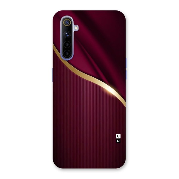 Smooth Maroon Back Case for Realme 6