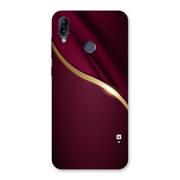 Smooth Maroon Back Case for Zenfone Max M2