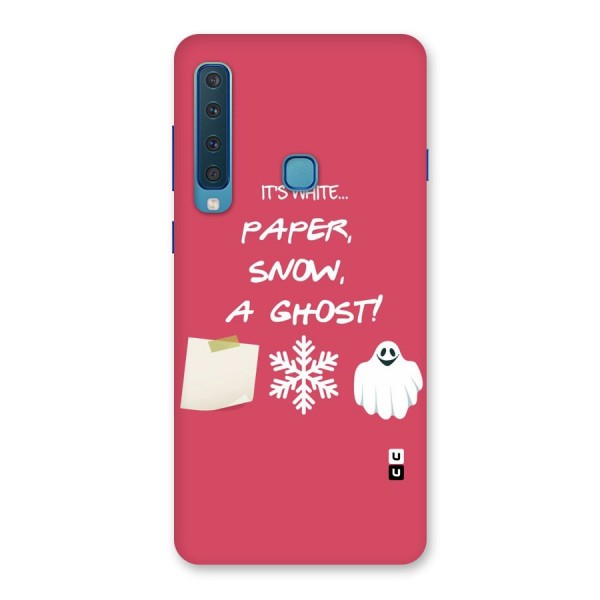 Snow Paper Back Case for Galaxy A9 (2018)