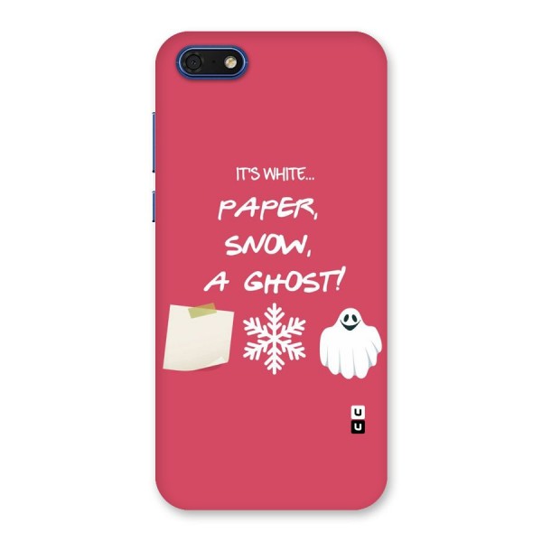 Snow Paper Back Case for Honor 7s