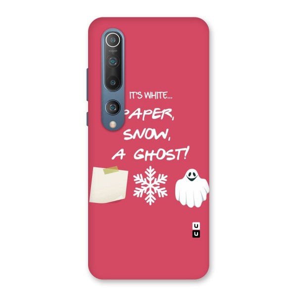 Snow Paper Back Case for Mi 10